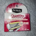 Schick Quattro Ultra Smooth Razor Blades For Women Papaya & Pearl Complex, 4 Ct.. Fixed Price $9.49.