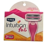 Schick Intuition Fab Forward And Back Razor Refills 3 Cartridges Discontinued. Fixed Price $42.95.
