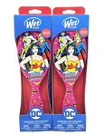 Wet Brush Original Detangler Dc Justice League Wonder Woman Hair - 2 Pack. Fixed Price $11.89.