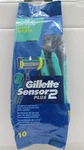 Gillette SENSOR2PLUS Lubrastrip Pivot Disposable Razors 10/PK*BUY More & Save*. Fixed Price $9.99.