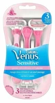 Gillette Women's Venus Sensitive Sensible Disposable Razors Smooth Shave 3 Count. Fixed Price $15.04.