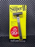 Vintage Schick Super Ii Cartridge Razor Handle Trac Compatable Factory Sealed. Fixed Price $11.99.