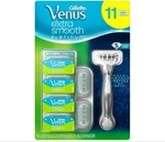 Gillette Venus Extra Smooth Platinum Razor & Refills 11-COUNT Cartridges 5 Blade. Fixed Price $34.99.