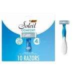 Bic Soleil 4 Women's Disposable Razors Flexible Blades Rubber Grip. Fixed Price $17.95.