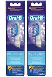 4 Oral-b Pulsonic Replacement Toothbrush Heads No Precision Tip Braun New. Fixed Price $29.99.