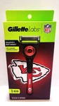 Gillette Labs Nfl Kansas City Chiefs Razor + 1 Cartridge. Fixed Price $30.00.