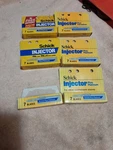 Vintage Lot Of 6 Schick Injector Plus Paltinum/ Chromium 42 Blades Nos. Fixed Price $49.99.
