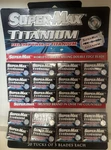 100 Supermax Platinum Double Edge Blades #AA314 New Free Shipping. Fixed Price $18.95.