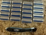 20 Schick Hydro Connect 3 Razor Blade Refill Cartridges W/ Mach Handle. Fixed Price $29.95.
