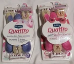 2 New 3 Packs Schick Quattro Women's Bnip 6 Total Razors Blades Sensitive Skin. Fixed Price $17.77.
