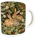 Doe Kits Rabbits - Mug William Morris 9.5CM Brand New & Boxed. Fixed Price $14.68.