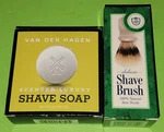 Van Der Hagen Men's Luxury Scented Shave Soap With New Brush. Fixed Price $9.99.