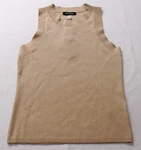 Cable & Gauge Women's Petite Solid Stretch Tank Top EJ3 Camel Hair Small Nwt. Fixed Price $12.64.