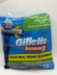 Gillette SENSOR2 - 25 Lubrastrip Pivot Disposable Razors New & Sealed Pack. Fixed Price $25.99.