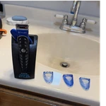 Gillette Fusion Proglide Styler Cordless Precision Trimmer 3 Guards Black/blue. Fixed Price $40.00.