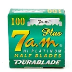 100 7 Am Replaceable Straight Edge Half Blades For Barber & Shavette Razors. Fixed Price $8.95.