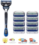8 Gillette Fusion Razor Blades Refill Cartridges Proglide Shaver Handle Made Usa. Fixed Price $26.99.
