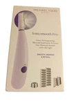 Michael Todd Beauty Sonicsmooth Pro+ Dermaplane Razor For Women Face - Open Box. Fixed Price $110.00.