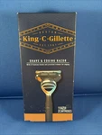 King C. Gillette Shave & Edging Razor W/trimmer 1 2 Cartridges. Fixed Price $6.99.