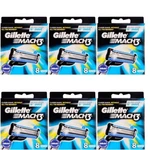 Gillette (8) Refill Razor Blades For MACH3, 48 Cartridges. Fixed Price $79.95.