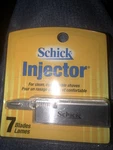 Schick Injector Refill Razor Blades, Pack Of 7 New & Sealed. Fixed Price $10.00.