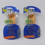 Noxzema Razors Super Smooth Triple Blade 6 Count Packs Total Of 12 Shavers. Fixed Price $12.99.