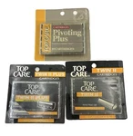 Lot Of Vintage Top Care Atra Pivoting Twin Blades Shaving Cartridges 30 Total. Fixed Price $21.95.