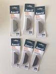 Packs 60 Pieces Anvil Razor Utility Blades Carbon Steel Fits Most 1004 627 815. Fixed Price $14.89.