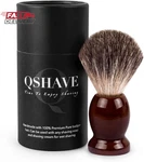 Qshave 100% Best Original Pure Badger Hair Shaving Brush Handmade. Real Wood Bas. Fixed Price $14.47.