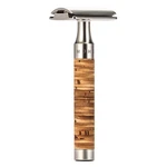 M Hle Rocca Stainless Steel Birch Bark Safety Razor. Fixed Price $260.06.