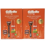 2 Gillette FUSION5 Winter Shave Bundle Gift Sets Blade Razor Precision Trimmer. Fixed Price $30.00.
