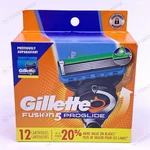 Gillette Fusion 5 Proglide 12 Cartridge Refills Razor Sharp Replacement Blades. Fixed Price $29.99.