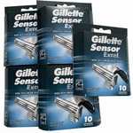 Razor Blades Count 10 Gillette Sensor EXCEL-50. Fixed Price $104.99.