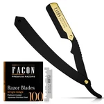 Fac Straight Razors For Men - Professional Barber Edge Kit Wit. Fixed Price $17.99.