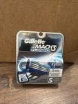 New Gillette Razor Mach 3 Turbo 5 Cartridges Refills. Fixed Price $9.99.