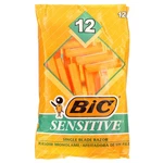Sensitive, Single Blade Disposable Razors, 12. Fixed Price $6.77.