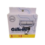 New Gillette Skinguard Men's Razor Blade Refill - 8 Count Sensitive Aloe Strip. Fixed Price $21.00.