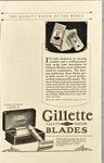 Gillette Safety Razor Blades "the Quality Of World" Vtg Print 1925. Fixed Price $12.55.