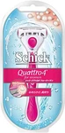 Schick Quattro 4 For Women Holder With 2 Replacement Blades Razor F/s W/track#. Fixed Price $18.97.