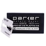 100 Parker Premium Platinum Coated Stainless Double Edge Safety Razor Blade 20X5. Fixed Price $14.95.