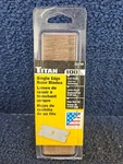(100 Pcs) Titan 11038 Single Edge Razor Blades, #12 Blade, .012 In. Thickness. Fixed Price $19.99.