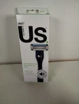 Bic Us Razor Starter Kit Navy Metal Handle With 2 Cartridges. Fixed Price $10.00.