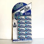 Art Deco Foil Finish Ohio Double Edge Safety Razor Blades Display 12PACKS 3. Fixed Price $19.97.