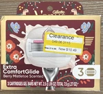 Gillette Venus Extra Comfortglide Razor Refills Berry Mistletoe 3 Ct. Fixed Price $13.75.