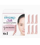 Schick Hydro Silk Dermaplaning Wand Refill Blades 6 Count. Fixed Price $19.99.