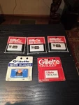 Lot Of 5-10 Blades Vtg Gillette Super Stainless Inoxydable Razor Blue Thin. Fixed Price $44.95.
