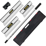 Smooth-action 35-78IN Extension Handle With 10+24+32IN Anti-corrosion Blades. Fixed Price $116.99.