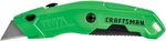 Craftsman Utility Knife, Hi-visibility, Retractable, 3 Blade (CMHT10589). Fixed Price $13.87.