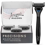 Razors For Men: Precision 5 - Stainless Steel Blades, Lubricating. Fixed Price $47.99.