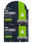 Shick Hydro Skin Comfort Slim Head Sensitive Razor 10 Refill Cartridges 3 Blades. Fixed Price $28.99.